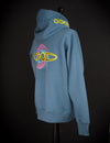OOODIE Spiral in Fluro on Ocean Blue