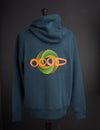 OOODIE Spiral in Fluro on Deep Sea Blue