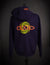 OOODIE Spiral in Fluro on Oxford Navy