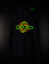 OOODie Spiral in Fluro on Stone Blue